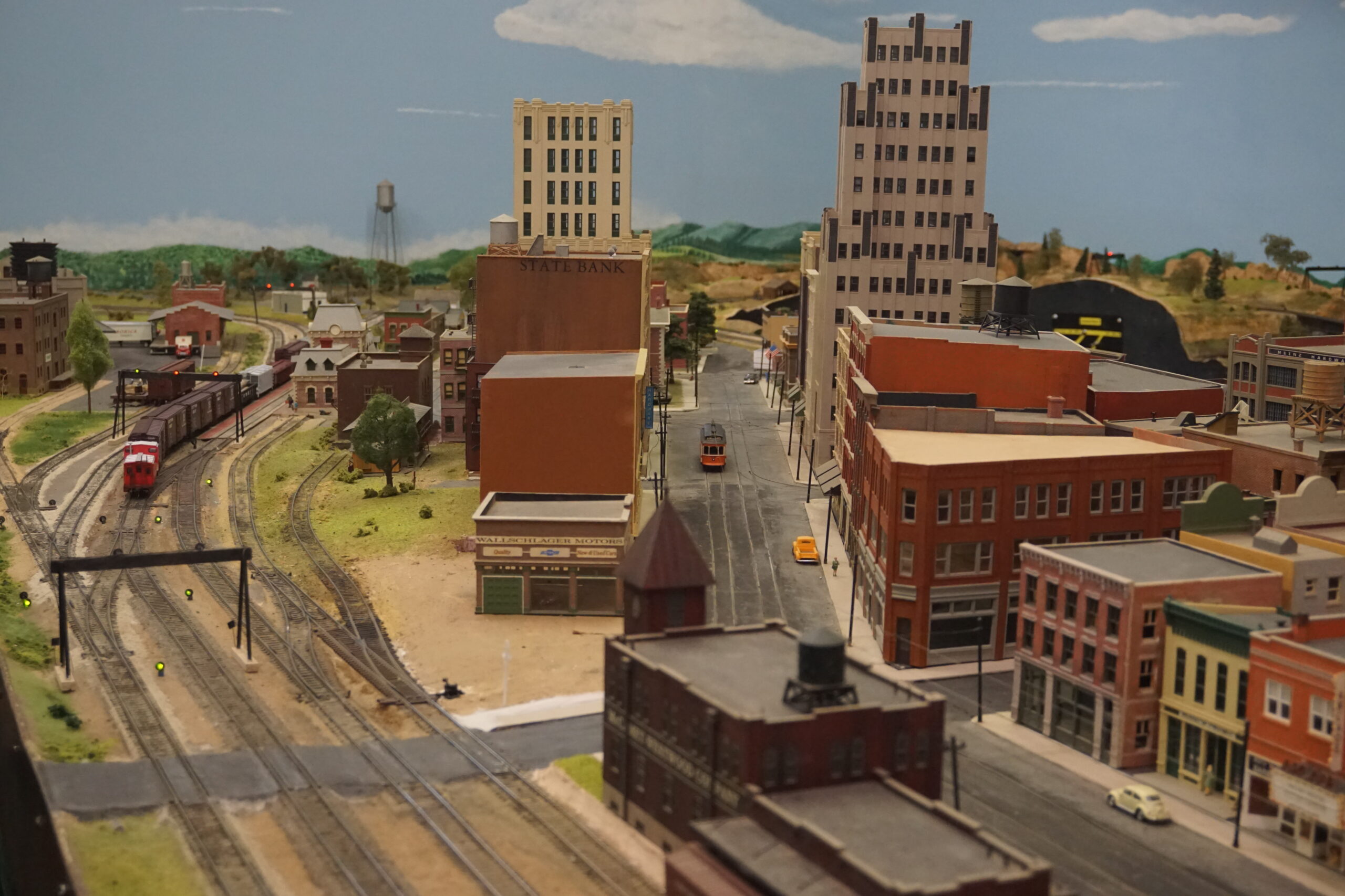HO scale layout form the 2019 East Texas Model Railroad Club Open House